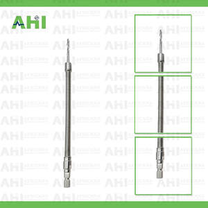 Professional Orthopedic Manual <b>Flexible</b> Bone <b>Drill</b> <b>Bits</b> 2.5mm 3.2mm Surgical Reamer Stainless Steel CE Certified Reusable - Product Image 2