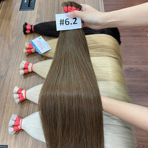 Extensiones de cabello humano liso vietnamita virgen a granel 100% todos los colores adecuados listos para enviar - Product Image 4