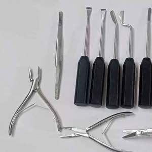 Ensemble d'instruments de rhinoplastie en acier inoxydable de haute qualité, argenté, outils de chirurgie plastique nasale manuels, qualité chirurgicale - Product Image 2
