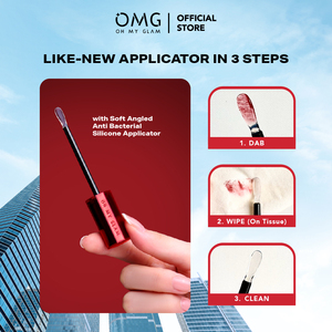 OMG Oh <b>My</b> Glam MatteLast Lip Cream 2.9g Ombre Lips Matte Lip Gloss Long Lasting Waterproof Velvet Lip Cream Private Label OEM - Product Image 2