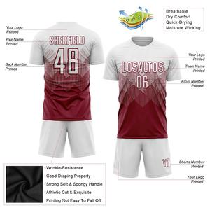 Uniforme de Fútbol Soccer en Oferta, Diseño Personalizado Sublimado, Ropa Deportiva, Conjunto de Uniforme de Fútbol de Dos Colores - Product Image 2