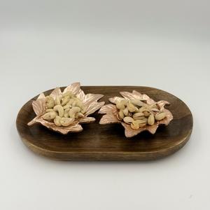 Tazón Decorativo de Metal para Servir, Ideal para Frutos Secos, Chocolates, Diseñado para Impresionar con su Estilo Atemporal y Rico Acabado Metálico - Product Image 2