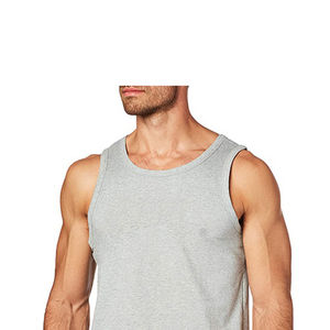 Camiseta Deportiva Personalizada sin Mangas, Estilo Urbano, Chaleco Atlético Desgastado, Camiseta sin Mangas Extra Grande con Lavado Ácido Vintage para Hombre - Product Image 5