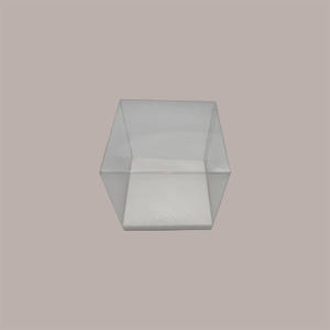 20pcs White Leather Raised Bottom for 8x8cm Self-Erecting Transparent Boxes <b>Packaging</b> <b>Materials</b> - Product Image 4