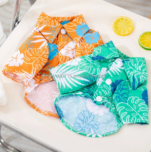 เสื้อผ้าสัตว์เลี้ยงแมวและสุนัขตัวเล็กแบบลำลองผ้าวูลระบายอากาศได้ดีสไตล์ชายหาดสำหรับฤดูใบไม้ผลิฤดูร้อนฤดูหนาว - Product Image 6