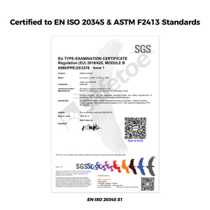 Calzado de Seguridad Transpirable para Almacén Safetoe de Verano |   Puntera de Material Compuesto Sin Metal |   Apto para aeropuertos - Product Image 2