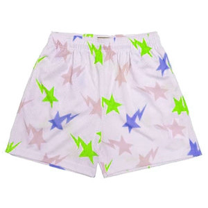 Logo personnalisé Short de sport pour homme Pantalon court de basket-ball à séchage rapide avec short de fitness respirant imprimé en maille double couche - Product Image 6