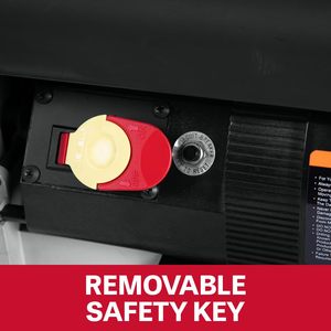 Raboteuse de table en plastique de 13 pouces, style hélicoïdal, 18/26 FPM, 120V, 1Ph - Product Image 2