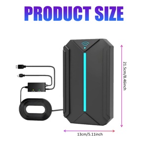 Antena <span class=keywords><strong>de</strong></span> <span class=keywords><strong>TV</strong></span> Digital <span class=keywords><strong>de</strong></span> 35dBi para <span class=keywords><strong>Interiores</strong></span>, Antena HDTV Amplificada 4K 8K DVB-T2 ATSC ISDB-T para Smart <span class=keywords><strong>TV</strong></span> con Amplificador <span class=keywords><strong>de</strong></span> Señal y Cable <span class=keywords><strong>de</strong></span> 16 pies - Product Image 2
