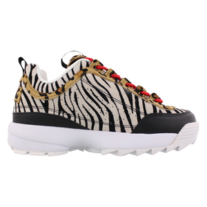 Fila disruptor II รองเท้าผู้หญิงสีดำ/หลากสี/ขาวพื้นรองเท้า TPU สำหรับฤดูร้อนและฤดูใบไม้ร่วงเดินสไตล์เกาหลี - Product Image 3