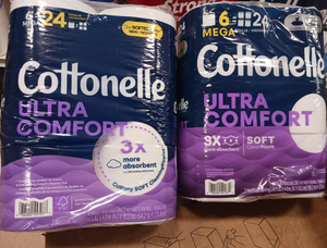 Venta al por mayor Cottonelle Ultra Comfort papel higiénico suave papel higiénico 12 Mega rollos precio barato mejor precio entrega rápida - Product Image 6
