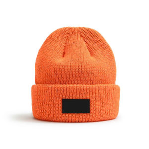 Gorros de Punto Nuevos y Populares Unisex de Color Sólido para Exteriores, Cálidos, de Alta Calidad, 100% Algodón, Casuales para la Playa - Product Image 1