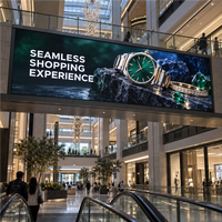 Écran LED d'intérieur P5 960x960mm 3840Hz Pleine Couleur, Service Frontal, Écran Publicitaire LED Sans Soudure pour Centre Commercial