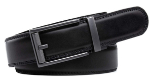 Cinturones de Cuero Genuino de Calidad Profesional de Lujo para Hombre, Hebilla de Aleación Informal para la Cintura, Transpirable y Duradero - Product Image 2