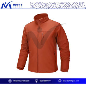 Chaqueta deportiva Softshell ligera y transpirable para hombre, cortavientos impermeable para senderismo, viajes, suministro ODM, chaqueta térmica para exteriores - Product Image 2