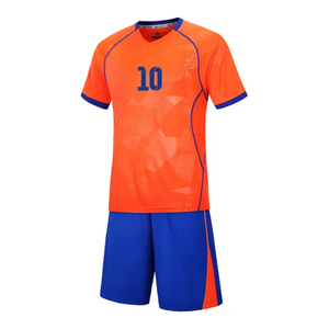 Uniforme de fútbol de poliéster de alta calidad personalizado para hombre, camiseta de fútbol impresa, camisetas MOQ bajas, Tops con técnica de sublimación de nombre - Product Image 4