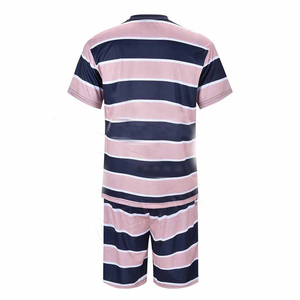 Conjunto de Camiseta y Pantalones Cortos de Algodón Casual para Hombre, Estilo Urbano, Alta Calidad, Cómodo, Elegante, Transpirable, Atuendo de Verano a la Moda - Product Image 2