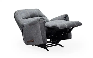 เก้าอี้ผ้าแบบเอนหลัง1ที่นั่งพร้อมเก้าอี้โยกหุ้มเบาะนั่งสบายทันสมัยเฟอร์นิเจอร์ห้องนั่งเล่นทนทานการออกแบบที่ทันสมัย - Product Image 3