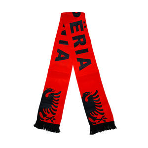 Écharpe de supporter de football en satin à double face, impression 15x150cm, drapeaux en soie, bannière SHQIPERIA - Product Image 5