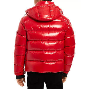 Chaqueta acolchada con cuello levantado de lona de diseño personalizado OEM, chaqueta de moda de ropa de hombre de manga larga de último diseño más vendida - Product Image 4