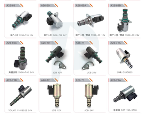 Vanne solénoïde de pompe hydraulique KDRDE5KR-20 SKX5P-17-210 40C13-203A pour Kawasaki pour Sumitomo K3V112 K3V140 Nouvelle construction - Product Image 5