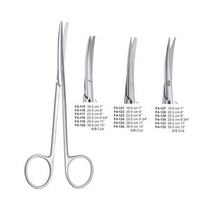 Ciseaux de chirurgie, tranchants et obtus, en acier inoxydable allemand, ciseaux chirurgicaux manuels pour instruments chirurgicaux par Surgiright Instrument - Product Image 5