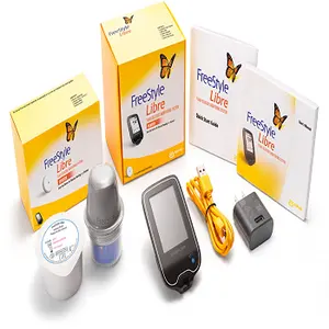 Buy 50+10 Free FreeStyles Libres 2 Reader with Sensor Starter Kit for Continuous Glucose Monitorins In Stock