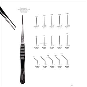 Pinzas DeBakey Atraumáticas para Tejido Vascular, Pinzas Quirúrgicas de Acero Inoxidable para Cirugía Cardiovascular y Vascular - Product Image 1