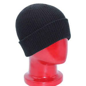 Chapeau beanie d'hiver uni, résistant au froid, polyvalent, avec logo personnalisé en gros, chapeau d'activités de plein air, tissu commun pour les voyages - Product Image 2