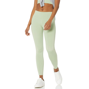 Pantalones de mujer de talla grande, informales, de estilo sólido, para yoga, gimnasio, entrenamiento físico, mallas sin costuras para corredores con cintura con logotipo, ¡excelente precio! - Product Image 4