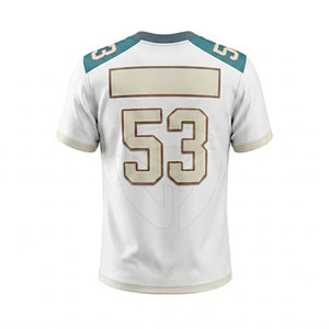 Maillot de football américain tendance pour hommes, tissu léger, design respirant, coupe confortable, idéal pour l'entraînement et les matchs - Product Image 2