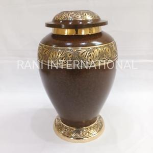 Urna Funeraria de Latón con Acabado Rojo, la Mejor Opción para Guardar Cenizas, Suministros Funerarios, Venta Directa al por Mayor - Product Image 6