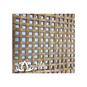 Synthetic Woven Rattan Roll With Caro Design Perfect for DIY Projects Home Decor and Partition <b>Wall</b> Applications Long - Product Image 6