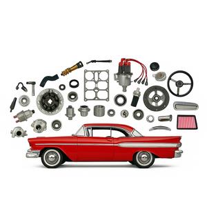 Nuevas Rieles de Asiento Metálicas Personalizadas para la Restauración del Deville Vintage Coupe - Product Image 1