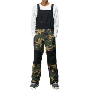 Pantalon de ski d'hiver personnalisé avec logo 2025, pour hommes, taille plus, imperméable, isolé, coupe-vent, design camouflage pour le snowboard - Product Image 1