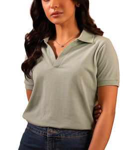 Vêtements de sport pour femmes, logo personnalisé pour chemises, vente en gros, couleur et taille personnalisées - Product Image 4