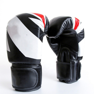 Gants de boxe en cuir PU de haute qualité pour adultes, options de couleur avec logo personnalisé, tailles professionnelles, imperméables et antidérapants pour la protection des poignets - Product Image 5