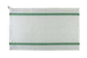 Toalla de bambú de microfibra de lino y algodón reciclado, tiras Vintage a cuadros, Sostenible, ecológico, para el hogar, niños, color verde - Product Image 3