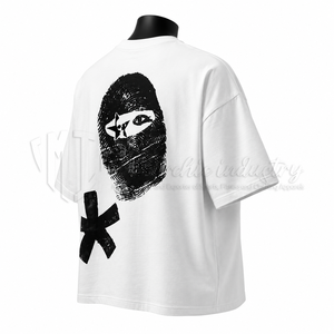 Camiseta Gráfica Oversize para Hombre, Premium, Estilo Urbano, Algodón, Impresión Personalizada, Hombros Caídos, Fabricante de Camisetas - Product Image 5