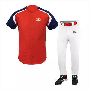 Calidad de edición artesanal El mejor MATERIAL PERSONALIZADO crea tu propio diseño Uniformes de béisbol - Product Image 1