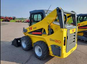 Wacker neuson รถตัก SW20รถตักขนาดเล็กพร้อมรถโหลดด้านหน้า CE EPA ได้รับการรับรอง56hp T4F เครื่องยนต์ล้อโหลดความร้อน /ac - Product Image 4