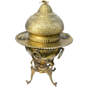 Quemador de Incienso Árabe de Latón con Diseño de Cruz para Uso Religioso Católico, Esencial para el Hogar, Natural, Duradero y Personalizable - Product Image 4