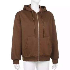 180ct Solid Zip Customized Mens Hoodies High Quality Heavyweight Regular Fit <b>Fleece</b> Cotton Polyester Anti-shrink Autumn - Product Image 5