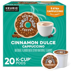 The Original Donut Shop One-Step Cinnamon Dulce Cappuccino, Cápsulas K-Cup Individuales Keurig, Paquete de 20 - Product Image 2