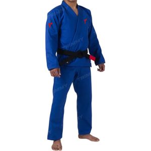 ชุดกีฬาผ้าฝ้าย BJJ สำหรับผู้ชายชุดยูโดผ้าฝ้ายพรีเมี่ยม - Product Image 5