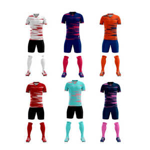 ชุดเสื้อฟุตบอลสำหรับเด็กผู้ชายชุดเสื้อเจอร์ซีย์ฟุตบอลสำหรับผู้ชายดีไซน์ใหม่ล่าสุด - Product Image 5