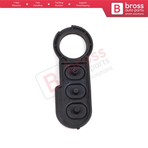 รีโมทคอนโทรลแบบพับได้ 2 ปุ่ม BDP1208 พร้อมแผ่นยางปุ่มกดสำหรับรีเลย์ Ducato Boxer 71776160 - Product Image 2