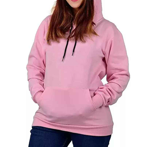 Sweat-shirts pour femmes de style vintage 2022, couleur unie, en polaire respirant, coupe-vent, avec logo personnalisé et en polyester/coton - Product Image 5