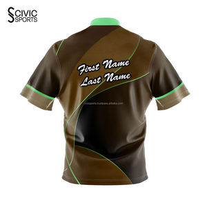 Uniformes de bowling personnalisés conçus pour optimiser votre expérience de bowling Maillot de bowling FABRICANT - Product Image 4