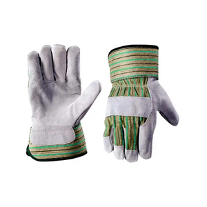 NOUVEAU Gants de travail en cuir de vachette OEM Style uni Taille moyenne et grande Gants de mécanicien en cuir personnalisés Vente en gros OEM - Product Image 6